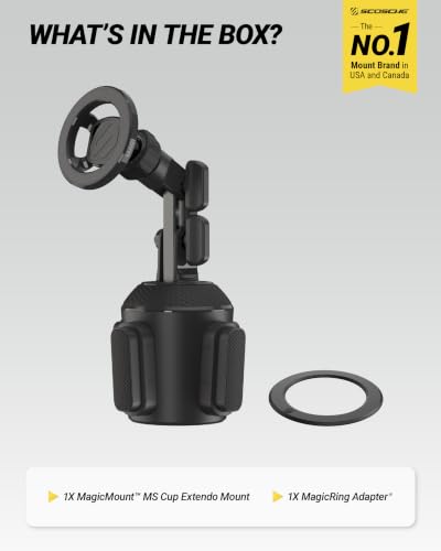 MagicMount Cup Holder Phone Mount with MagSafe (Cup Holder / 1 Pack)