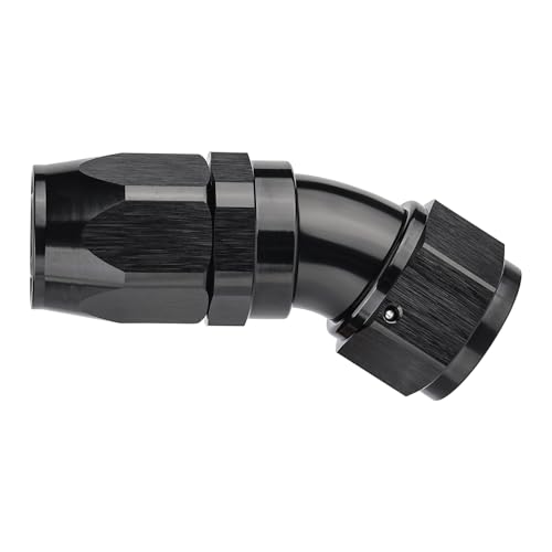 12AN 30 Degree One Piece Full Flow Hose End Fitting Swivel for CPE Braided Hose (12AN / 30 Degree)