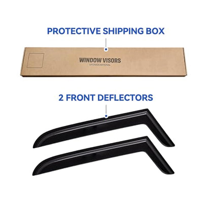 Window Visors Rain Guards for 1997 (1997-2006 Jeep Wrangler TJ)
