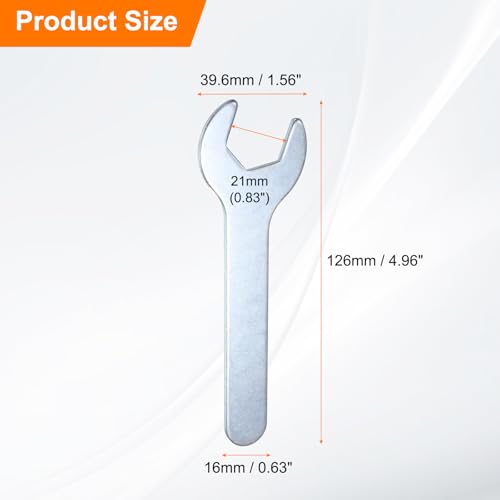 10pcs Small Wrench 21x126x2.8mm Metric U (21x126x2.8mm)