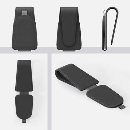 Magnetic Sunglass Holder for Car Visor (Black)