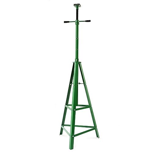 55.62" 79.48" Automotive Under Hoist Jack Stand 2 Ton High Lift (Green)
