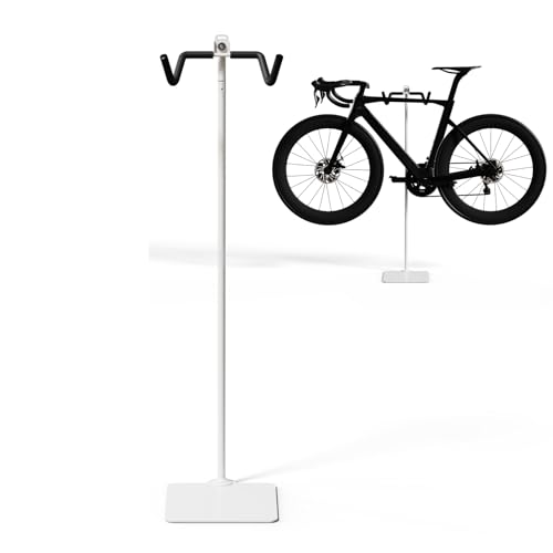 Carbon Steel Bike Stand (White / Large)