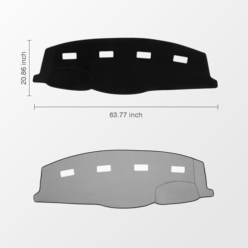 Black Dash Cover for 2006 (Ram 06-08(black))