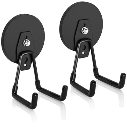 Strong Magnetic Hooks Heavy Duty (Black Hooks)