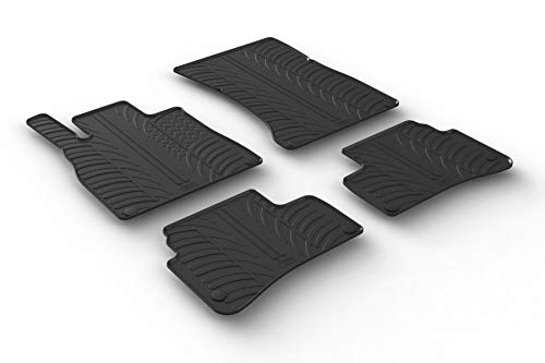 Rubber Floor Mats for Mercedes Benz S (Floor Mat / S-Class Sedan W222 (S500, S550 S63AMG) - 2014-2020)