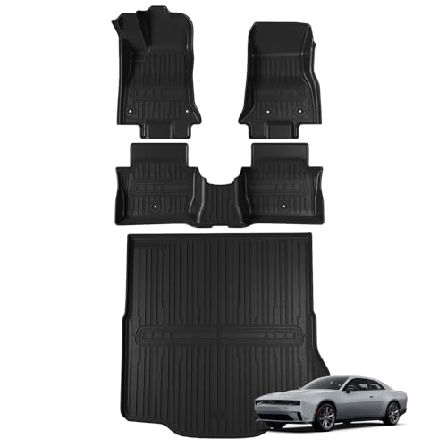 Floor Mats & Trunk Mat for 2026 2025 2024 Dodge Charger EV (Charger EV | 2024+)