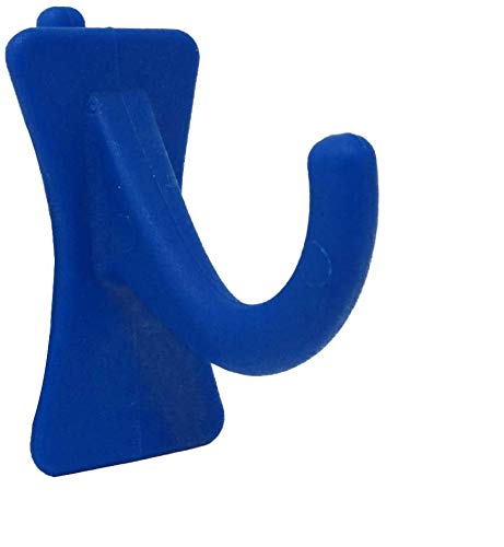 PegPro® J Hooks Kit for Standard “Wood Fiber” pegboard (J Hook - 24 Count / Blue)
