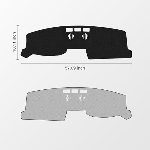 Black Dash Cover for 2017 (CX-5 17-25(Black))