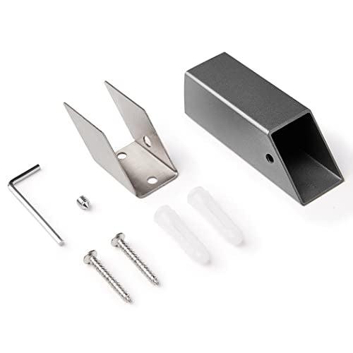 Towel Hooks Grey SUS 304 Stainless Steel (Gray / 4 Pack)