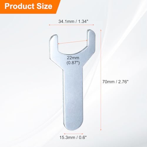 10pcs Small Wrench 22x70x2mm Metric U (22x70x2mm)