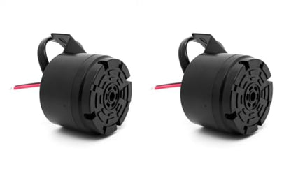 Universal 12 24V 100dB Waterproof Back (Black-2 PCS)