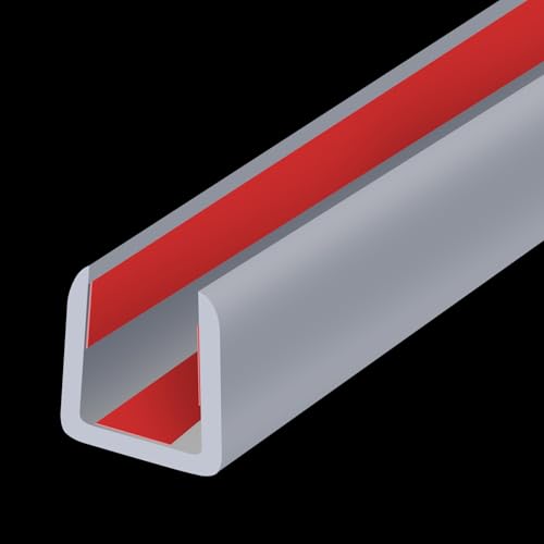 Rubber Edge Trim (Fit 3/8" - L20' / Grey)