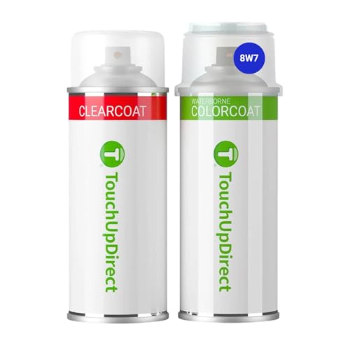 Car Paint Touch Up Spray Kit (Aerosol Spray - Essential Kit / Blue Crush/Dark Blue Metallic)