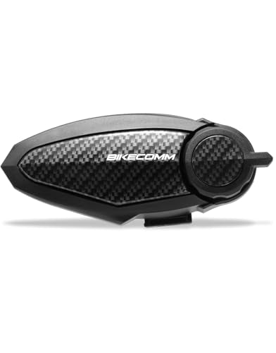 BK S2 Motorcycle Bluetooth Headset Intercom (Single Pack / Carbon)