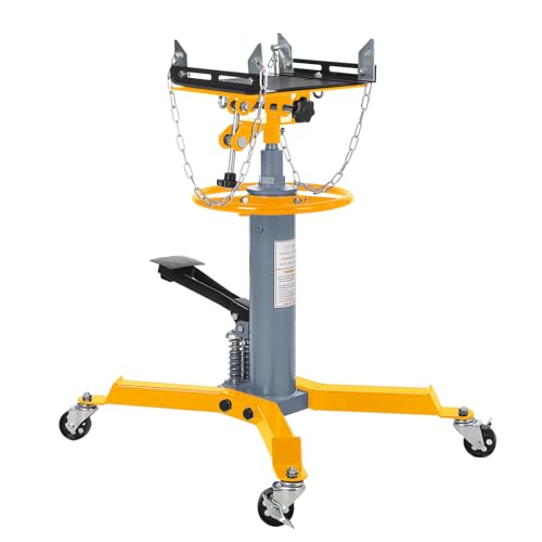 Dual Plunger Hydraulic Transmission Jack 1322lbs Capacity (1322 LBS / Yellow)