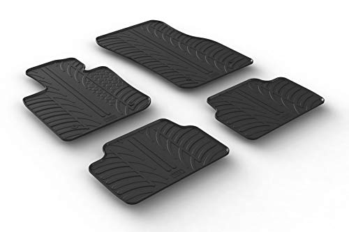 Rubber Floor Mats for Mini Cooper Hatch F55 2015 (Floor Mat / Mini Cooper (F55) 5-door 2015-2022)