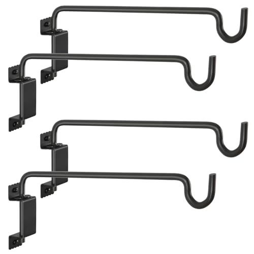 16" 360° Swivel Plant Hanger (Black / 16in-4U-Swivel)