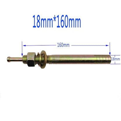 Car Lift Expansion Screw Auto Lift Special Screw Car Lifter Parts Lift Machine Anchor Bolt Screws Concrete Anchor Bolts Lifts Bolts (18*160mm)