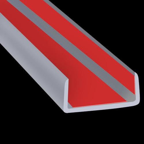 Rubber Edge Trim (Fit 2-1/2" - L20' / Grey)