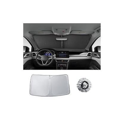 2025 2026 Taos Windshield Sun Shade Windshield Sunshade for VW Taos 2022 (2022-2026 Taos)