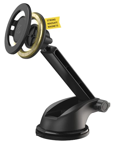 MagicMount SMSWDEX MagSafe Car Mount (Window / Dash Extendo Suction / 1 Pack / Black)