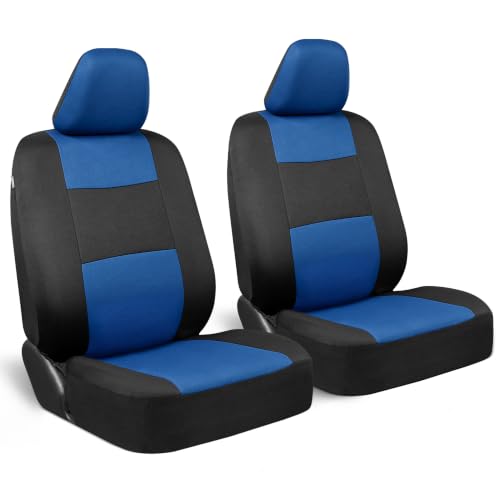 PolyPro Car Seat Covers for Front Seats (2 Fronts Only-Blue)