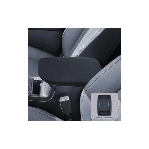 for Outback Armrest Cover& Armrest Hidden Privacy Tray 2026 Subaru Outback Accessories Durable [OEM Design& Friendly Liquid Silicone Rubber] (for 2026 Outback-Black)