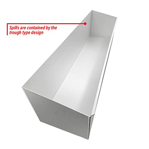431 Utility Fuel Jug Rack Holder Shelf 46" Fits 4 Five Gallon Jugs (Silver)