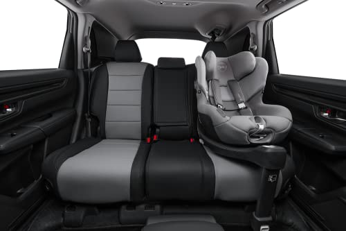 CRV Car Seat Covers Custom Fit for Honda 2015 (Leatherette(Black/Gray) / 2015-2016 CRV LX,EX,SE,EX-L,Touring)