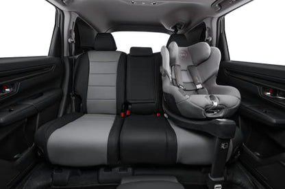 CRV Car Seat Covers Custom Fit for Honda 2023 (Leatherette(Black/Gray) / 2023-2026 CRV LX,EX,EX-L,Sport,Hybrid,Trailsport)