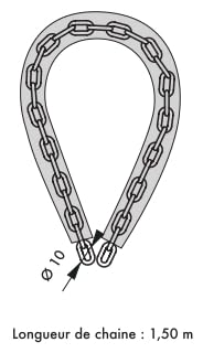 Heavy Duty Chain Lock