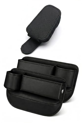 Alymarr Leather Car Seat Gap Filler (Black)