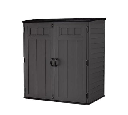 Outdoor Storage Shed (Dark Gray)