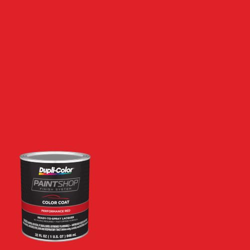 Paint Shop Finish System (Performance Red / 1 Count (Pack of 1) / Step 2)