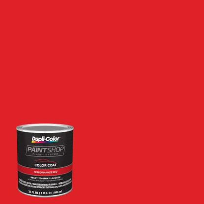 Paint Shop Finish System (Performance Red / 1 Count (Pack of 1) / Step 2)