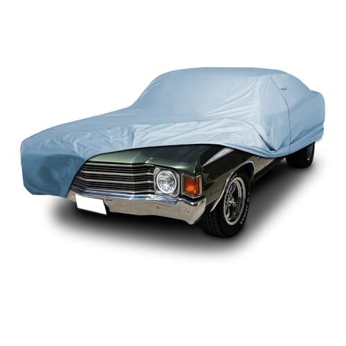 Car Cover Waterproof All Weather for 1964 (Sky Gray / 27. Malibu 1964-1972)