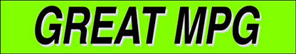 Ez line Vinyl Windshield Stickers 3 Dozen 15 Inch Chartreuse Slogan Dealership Pro Pack for Car Lots (EZ115-Pack4)