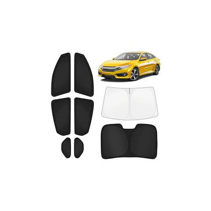 Car Window Shades for Honda Civic 2016 (FOR | Civic 2016-2021)