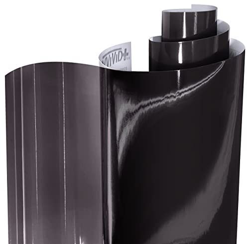 Extra Wide Headlight Taillight Vinyl Tint Wrap Roll (12" x 24" 2-roll Pack / Dark Smoke)
