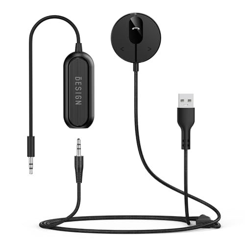 BK01 Bluetooth Car Kit (Magnet Mount Receiver with Ground Loop Noise Filter)