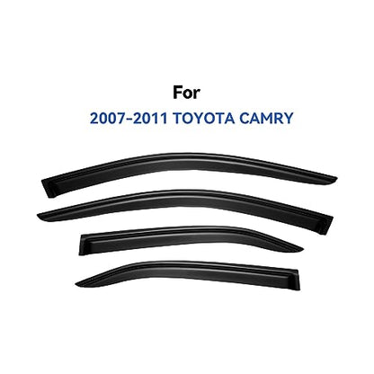 Window Visors Rain Guards for 2007 2008 2009 2010 2011 Toyota Camry Sedan (2007-2011 toyota Camry)