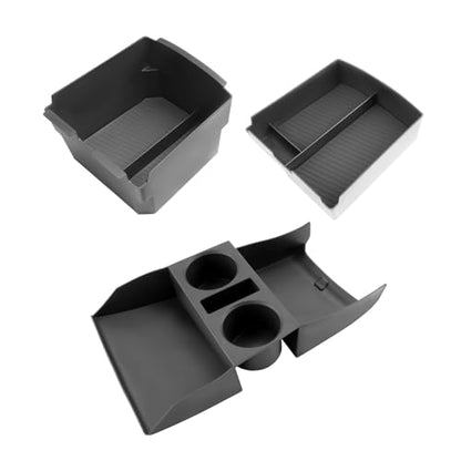 for Hyundai Tucson Electronic Shift Models Center Console Organizer (2025 2026 Hyundai Tucson Electronic Shift 3PCS)