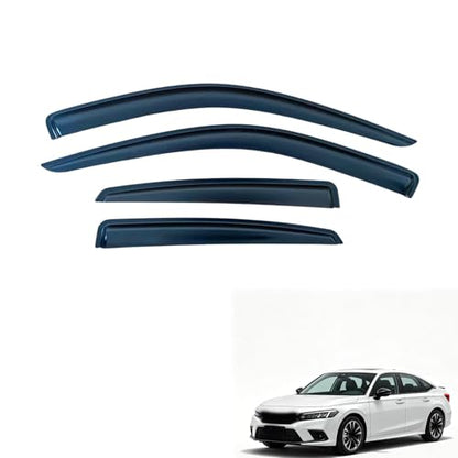 Outside Rain Guards Compatible with Honda Civic Sedan 22 (for Civic Sedan 2022-2026)