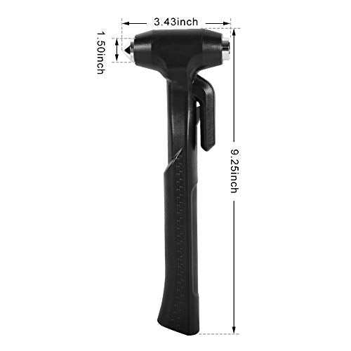 2 Pack Car Safety Hammer (Black)