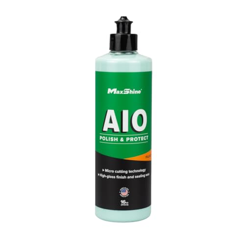 M21 Pro Dual Action Polisher & 16oz AIO Polish (6" Aio Polish)