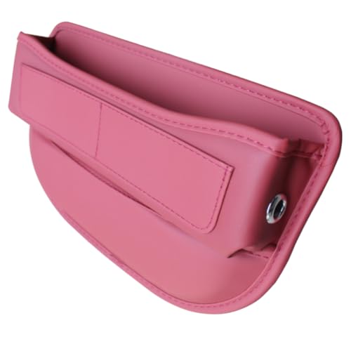 Seat Gap Organizer Car Seat Console Organizer Front Seat Side Storage Bag Center Console Side Pocket Car Seat Crevice Storage Seat Gap Filler Between Seat Storage Pouch（Red） (red)