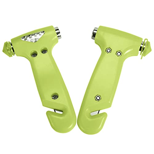 2 Pack Car Safety Hammer (Green)