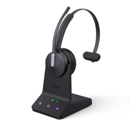 WH64 Mono DECT & Bluetooth Wireless Headset for Phone PC Cellphone (Mono)