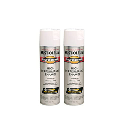Professional High Performance Gloss White Spray Paint (Gloss White / 15 Ounce (Pack of 2))
